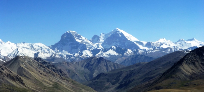 view of peak Engels & Marcks  6300m high.